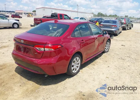 2022 Toyota Corolla Le z USA, uszkodzony, nr VIN JTDEPMAE9NJ218572